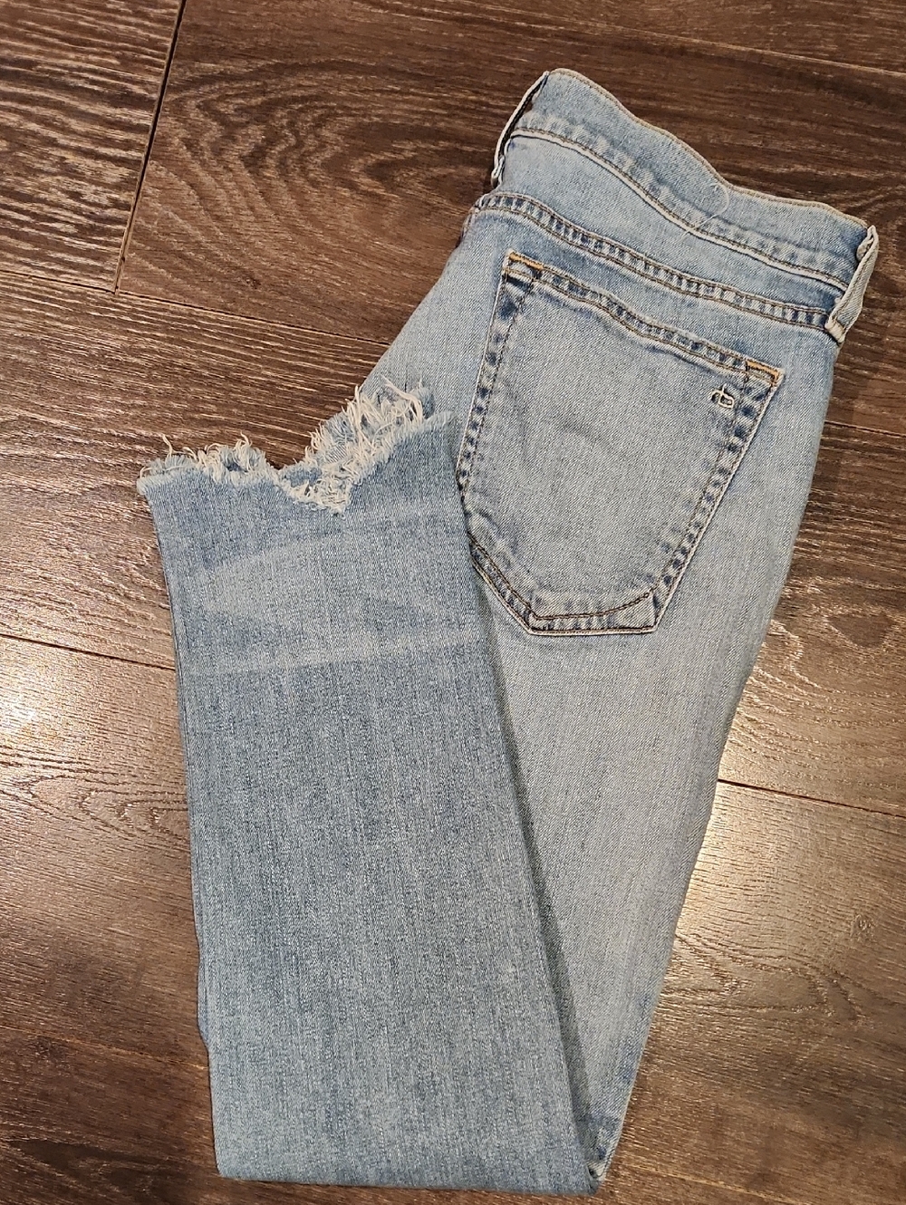 ❤️ RAG & BONE DRE CAPRI SLIM CROPPED JEANS, DISTRESSED, 4 (27) - Picture 11 of 11